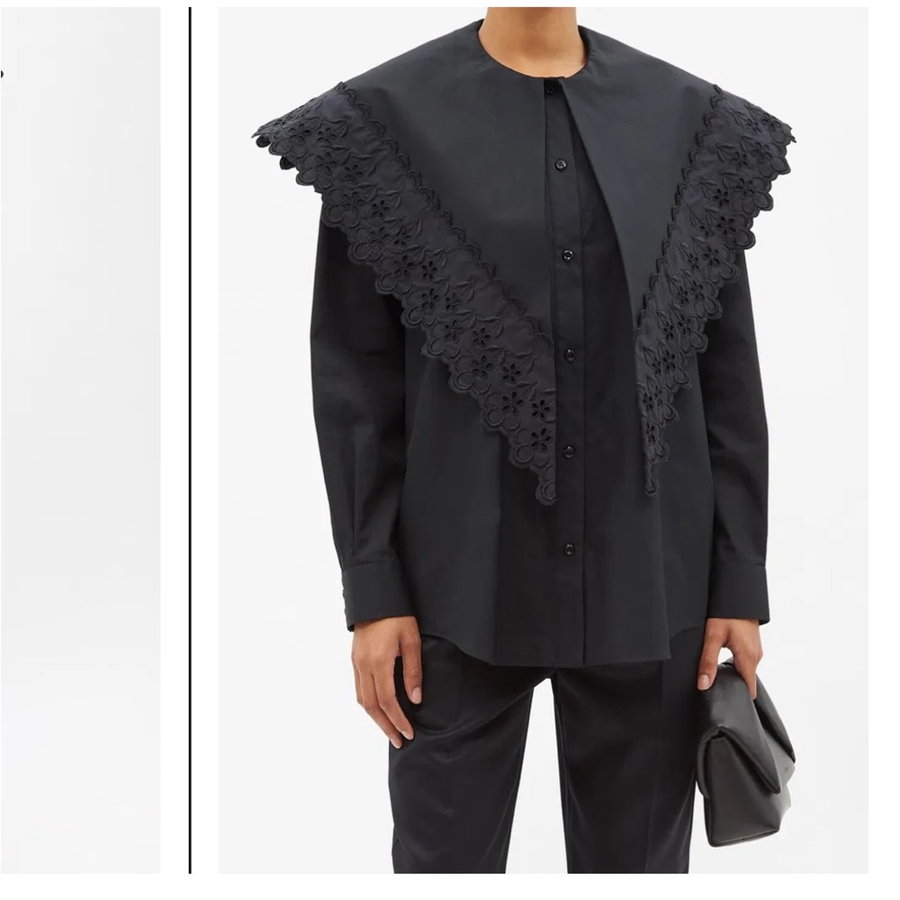 SIMONE ROCHA•Exaggerated-Collar shirt